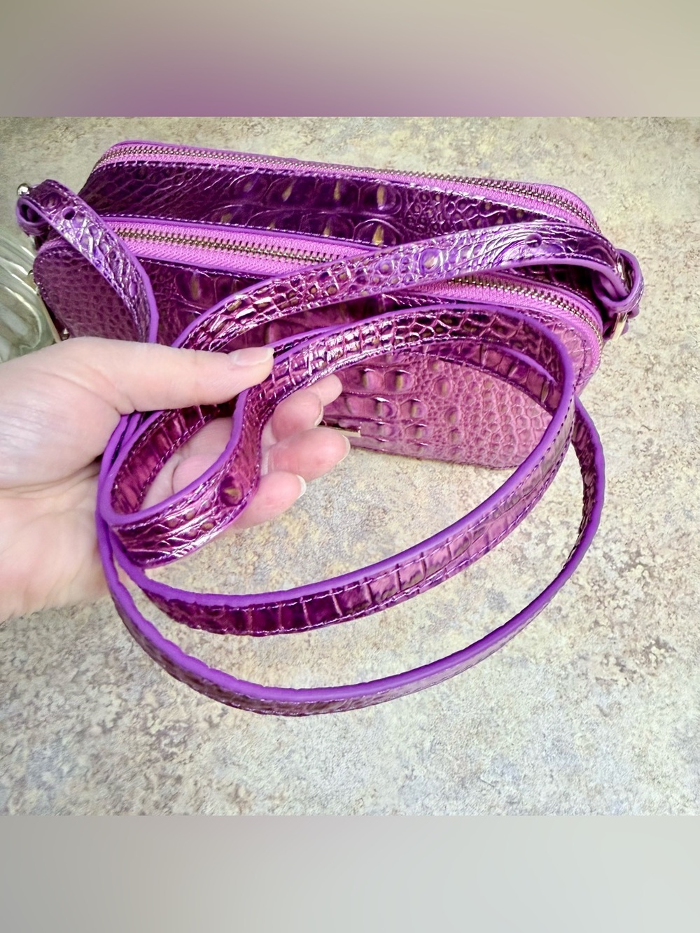 NWT Brahmin Danica Opera pink purse - Picture 7 of 9